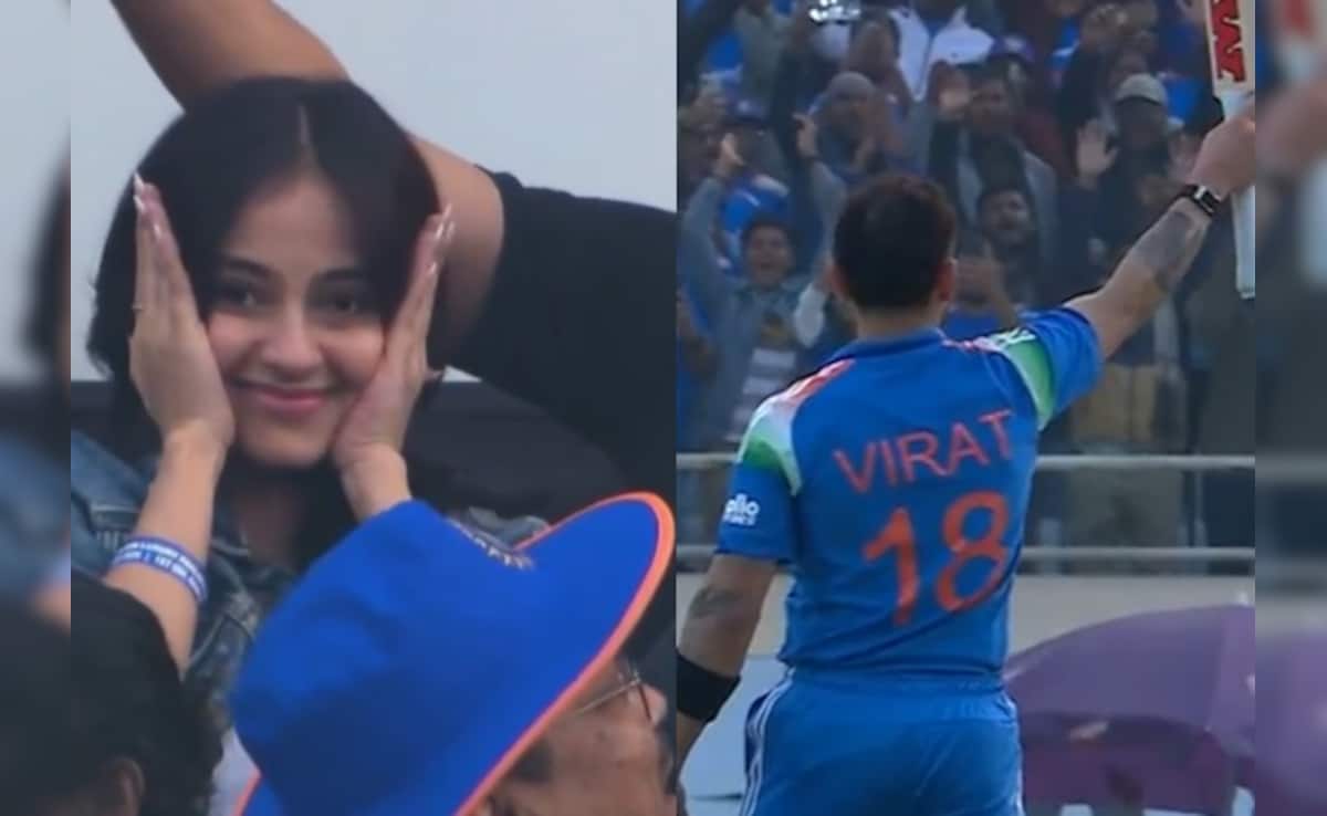 IND vs SA, 1st ODI: रांची में इधर विराट कोहली ने शतक ठोका और उधर झूमने लगी वो, यह मिस्ट्री गर्ल कौन?