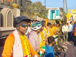 Latur News: 11 तरुण, 11 सायकल अन् 1200 किमीचा प्रवास! 'या' 3 गोष्टीच्या प्रचारासाठी थेट अयोध्या गाठणार