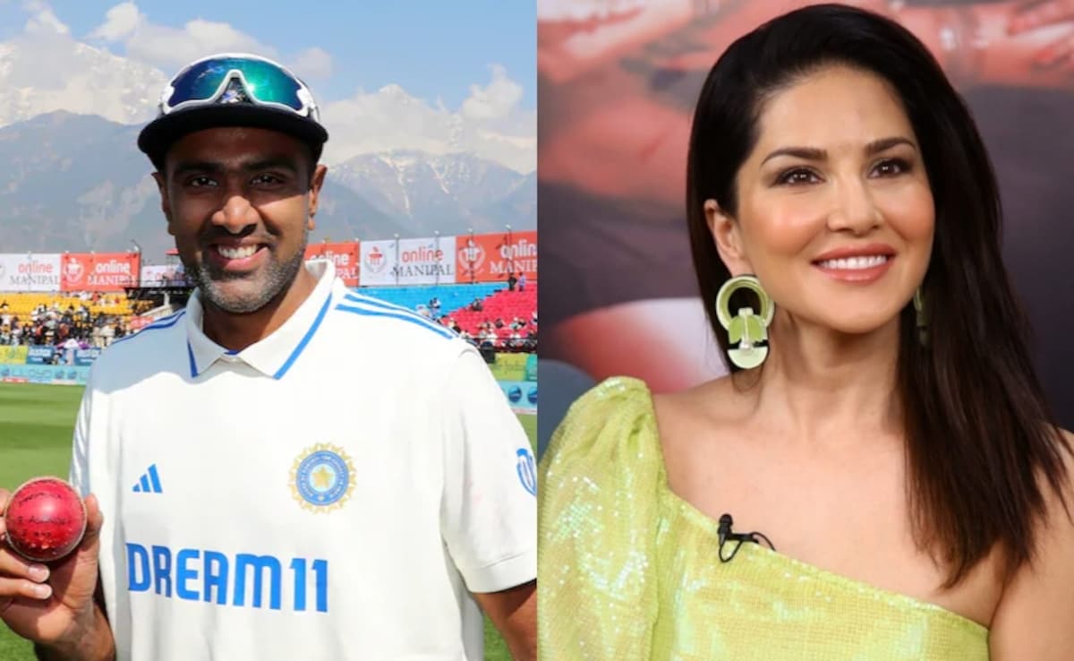 R Ashwin Shares Sunny Leones Picture On X. Epic Reactions Follow