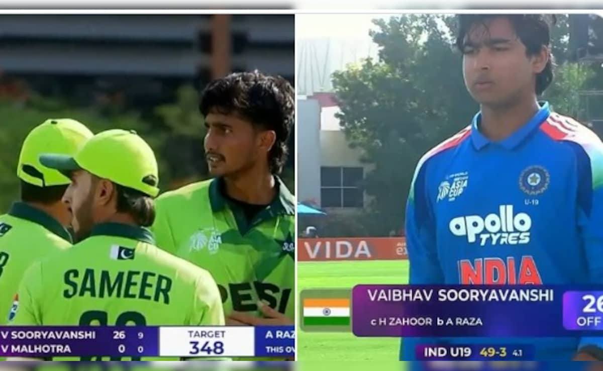 India vs Pakistan LIVE Score, U19 Asia Cup 2025 Final: वैभव सूर्यवंशी फ्लॉप, भारत हार के कगार पर, 7 विकेट गिरे