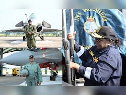 PHOTOS: पनडुब्बी पर सवार हुईं राष्ट्रपति, लड़ाकू विमान राफेल और सुखोई में भी भर चुकी हैं ऐतिहासिक उड़ान