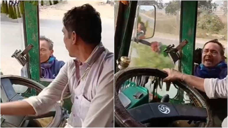 MP News: हनुमना बॉर्डर पर अवैध वसूली का खतरनाक चेहरा, ट्रक पर लटकता दलाल, चालक ने कई किमी तक नहीं रोका