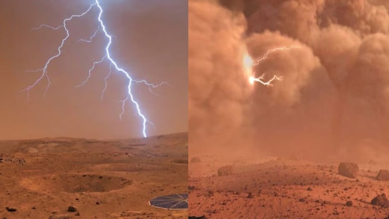 लाल ग्रह पर कयामत की बिजली! वैज्ञानिकों ने पहली बार सुनी ऐसी आवाज...सुन कांप उठेगा कलेजा