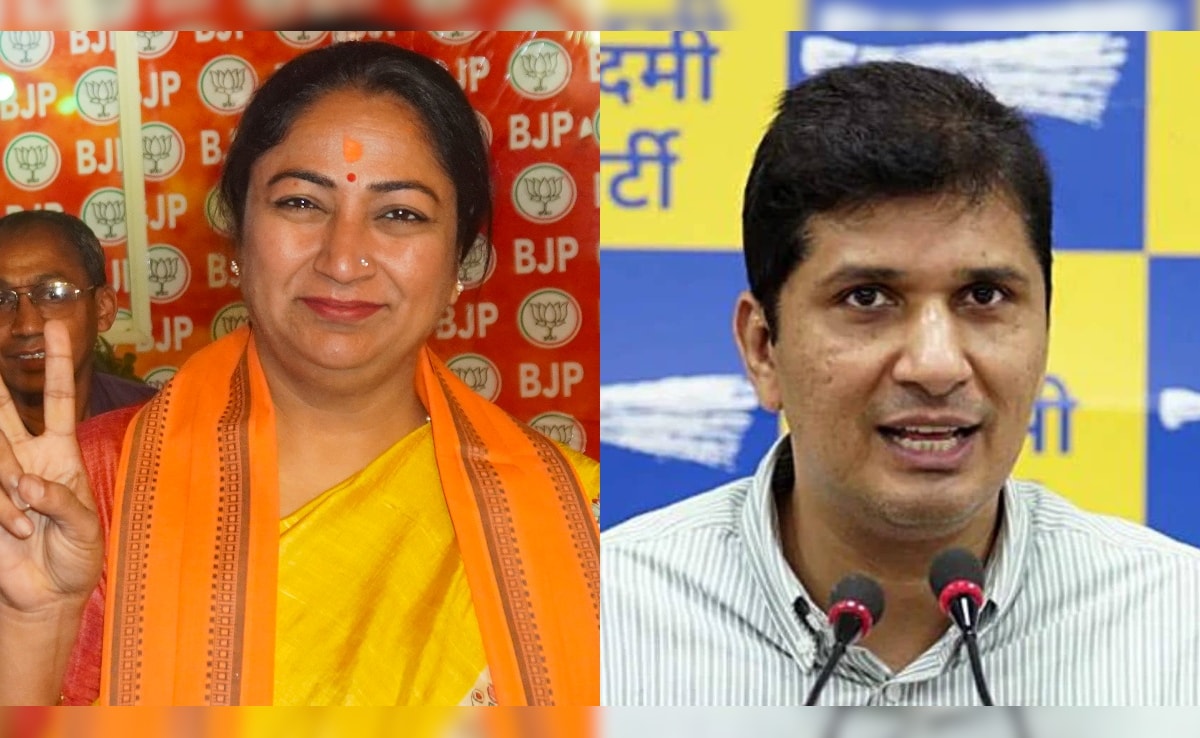 'Is She Not A Woman?' AAP Hits Out At BJP Over Posters Criticising Atishi 'Is She Not A Woman?' AAP Hits Out At BJP Over Posters Criticising Atishi