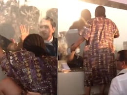 Video: Foreigner Loses Cool, Climbs Atop IndiGo Counter Amid Flight Chaos
