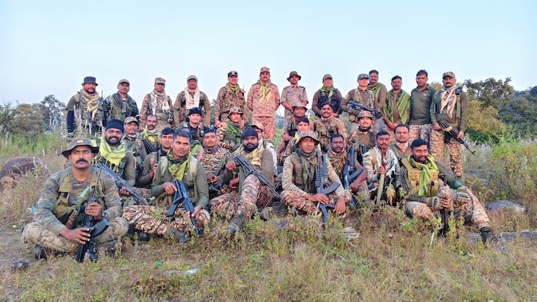 Gogunda Hill: माओवादियों के 'सेफ जोन' गोगुंडा की पहाड़ी पर जवानों का कब्जा, खोला गया नया कैंप