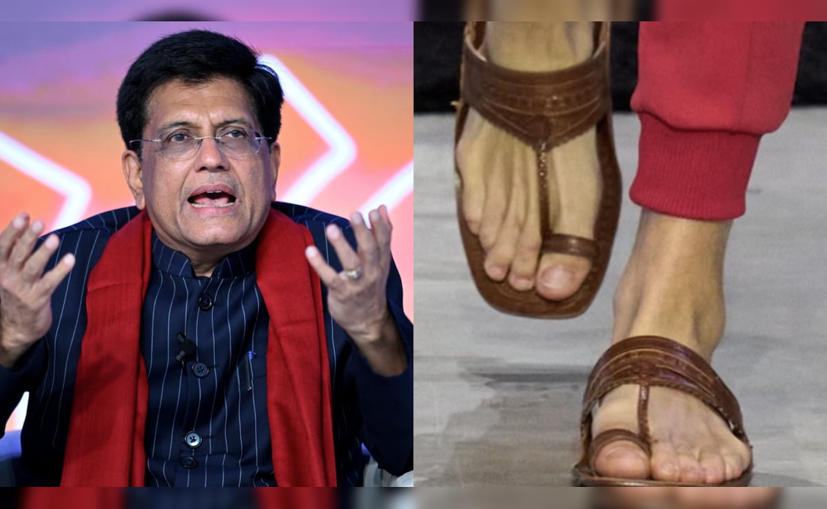 Kolhapuri Chappals Can Hit $1 Billion Exports After Prada Deal: Piyush Goyal