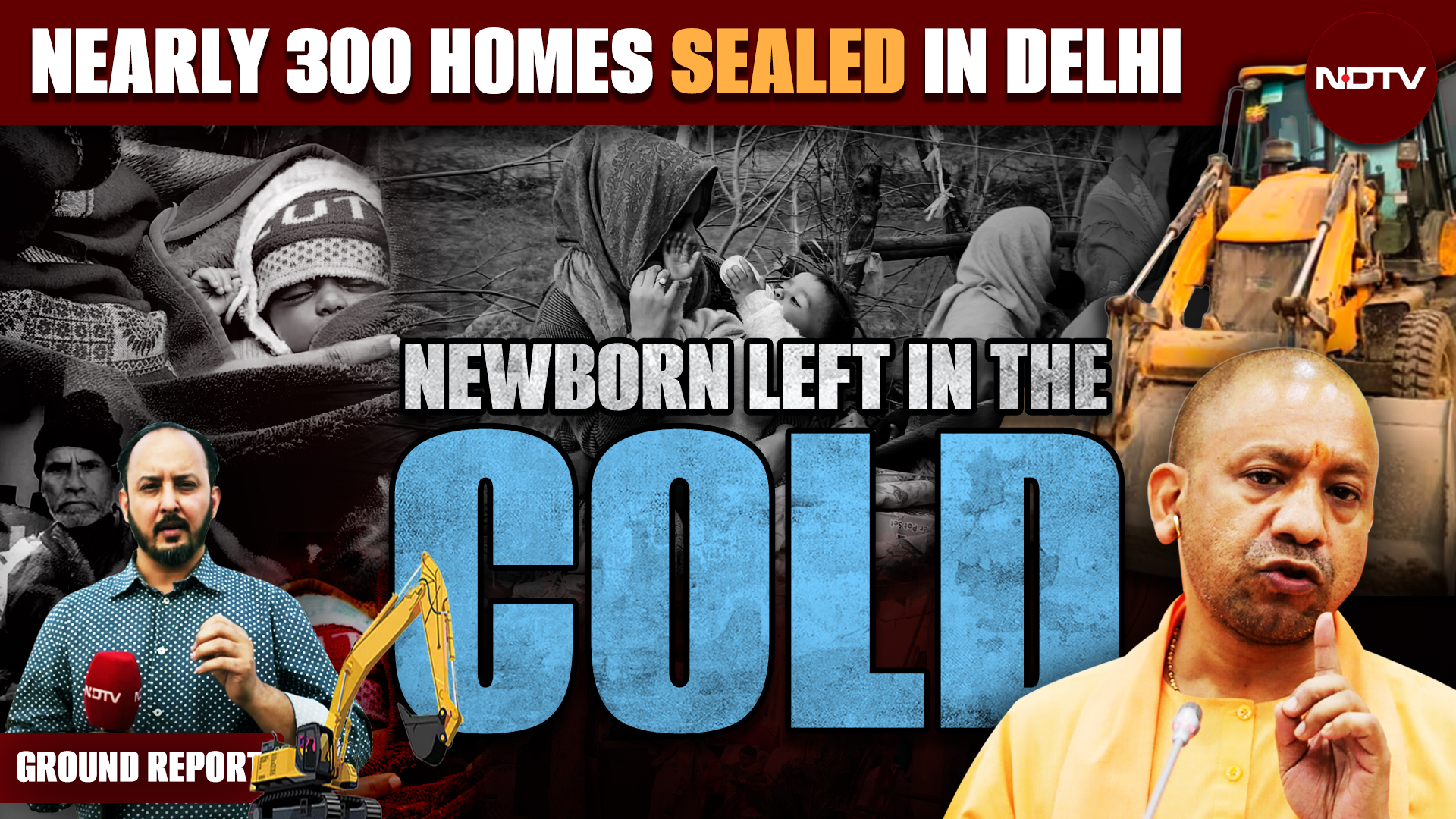 Delhi Demolition | Yogi Adityanath's Bulldozers To Roll Into Delhi? 300 Houses Sealed | Aali Gaon