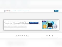 NCERT Launches 40 Week Online Diploma For Science Teachers - Enroll Now Before Deadline