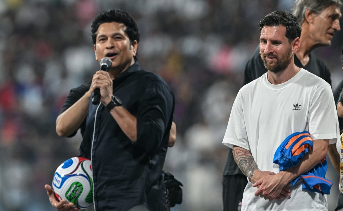 What Sachin Tendulkar Said On Lionel Messis GOAT Tour Of India