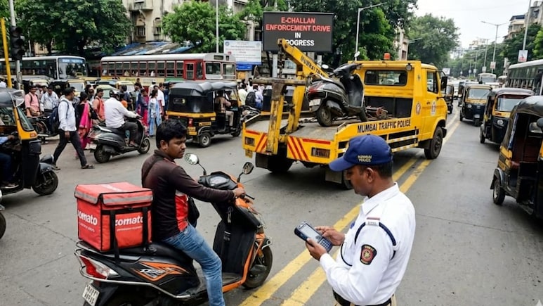Mumbai Traffic Police E Challan: पोलिसांचा फूड डिलिव्हरीवाल्यांना दणका, नियम मोडणाऱ्या ई-बाईकवर कडक कारवाई
