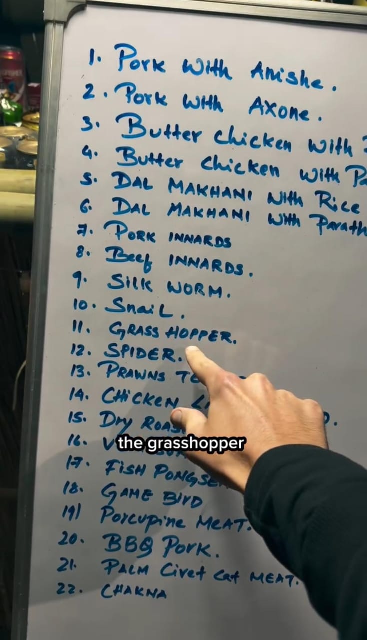 Porcupine, Snail, Spider: Menu At Nagaland's Hornbill Festival Is Viral