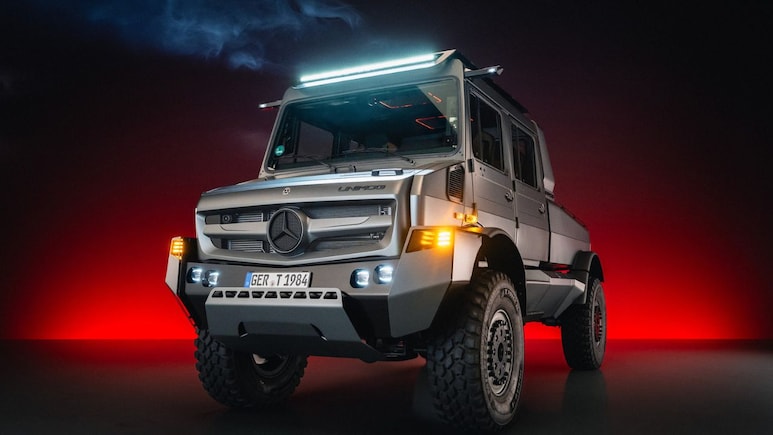 Mercedes' Latest Unimog Might Make Your G-Wagen Look Like A Squirrel