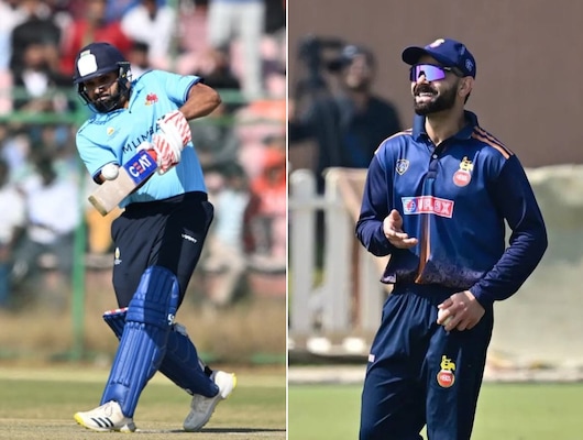 Rohit Sharma, Virat Kohli Smash Statement Hundreds On Vijay Hazare Return