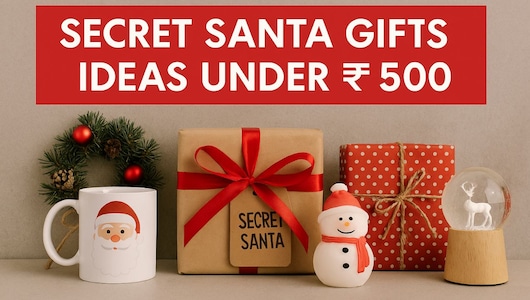 Secret Santa Gifts Under 500: यूनीक और मजेदार क्रिसमस गिफ्ट आइडियाज़, क्वालिटी और प्राइस दोनों में हैं बेस्ट