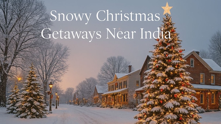 6 Snowy Christmas Getaways Under Rs 50,000 Near India For Budget Travel