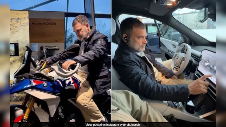 Rahul Gandhi's "Indian Manufacturing Declining" Remark In Germany Sparks Row