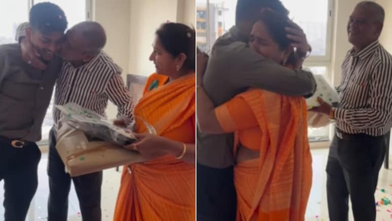 बेटे ने घर में घुसकर कह दी ऐसी बात, रोने लगी मां, पिता करने लगे गालों पर पप्पी