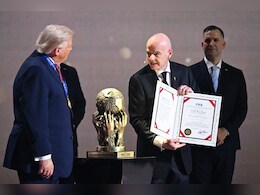 US President Donald Trump Awarded Peace Prize By FIFA At World Cup Draw Ceremony