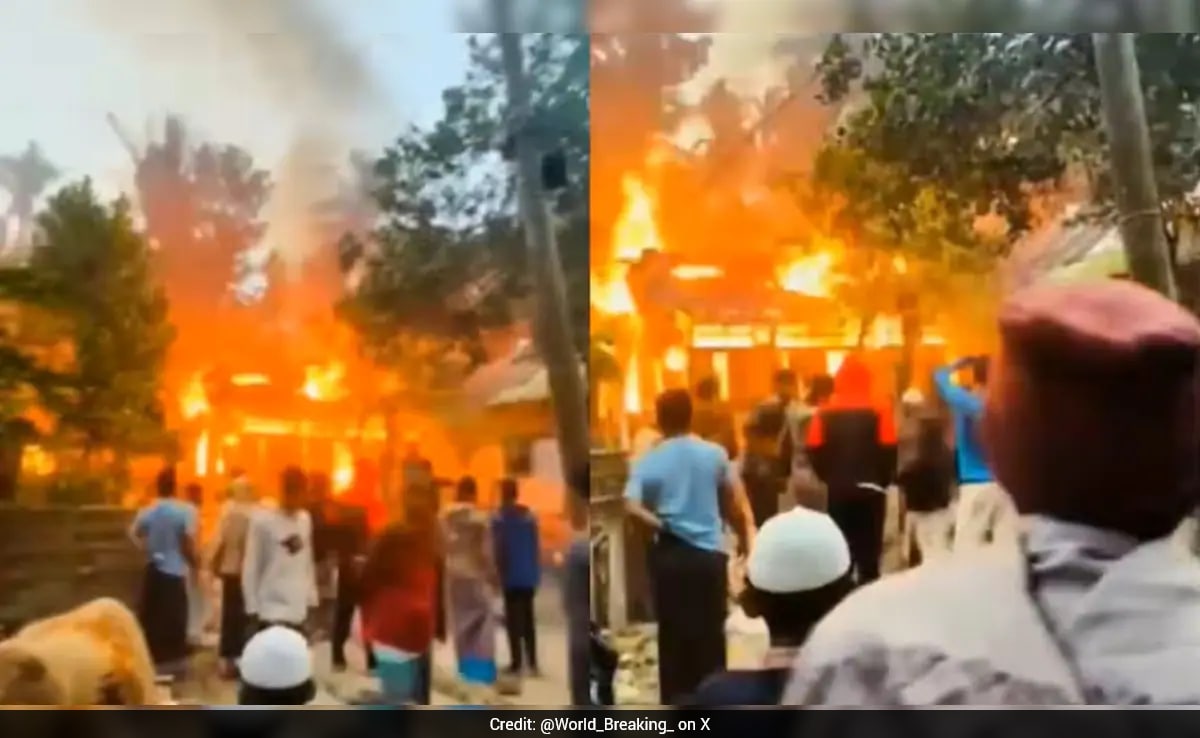 Hindu Family's Houses Set On Fire In Bangladesh Amid Attacks On Minorities