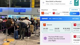 Delhi-Kolkata Flight More Expensive Than Round Trip To UK Amid IndiGo Crisis