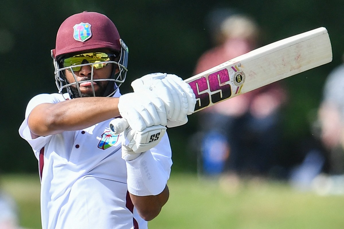 WI Star Battles Eye Infection, Yet Slams Stunning Ton Wearing Sunglasses
