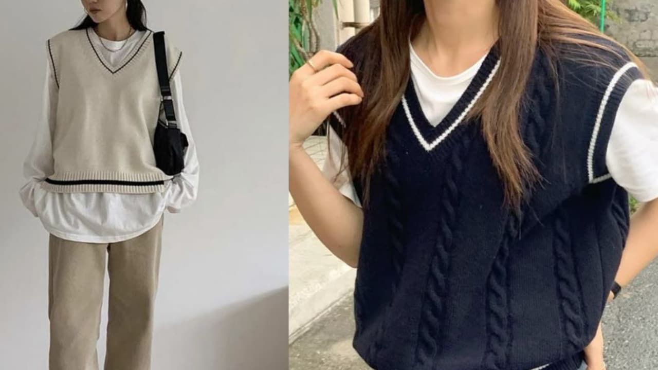 Upgrade your winter wear with a cosy half sleeve woollen sweater for women for everyday wear