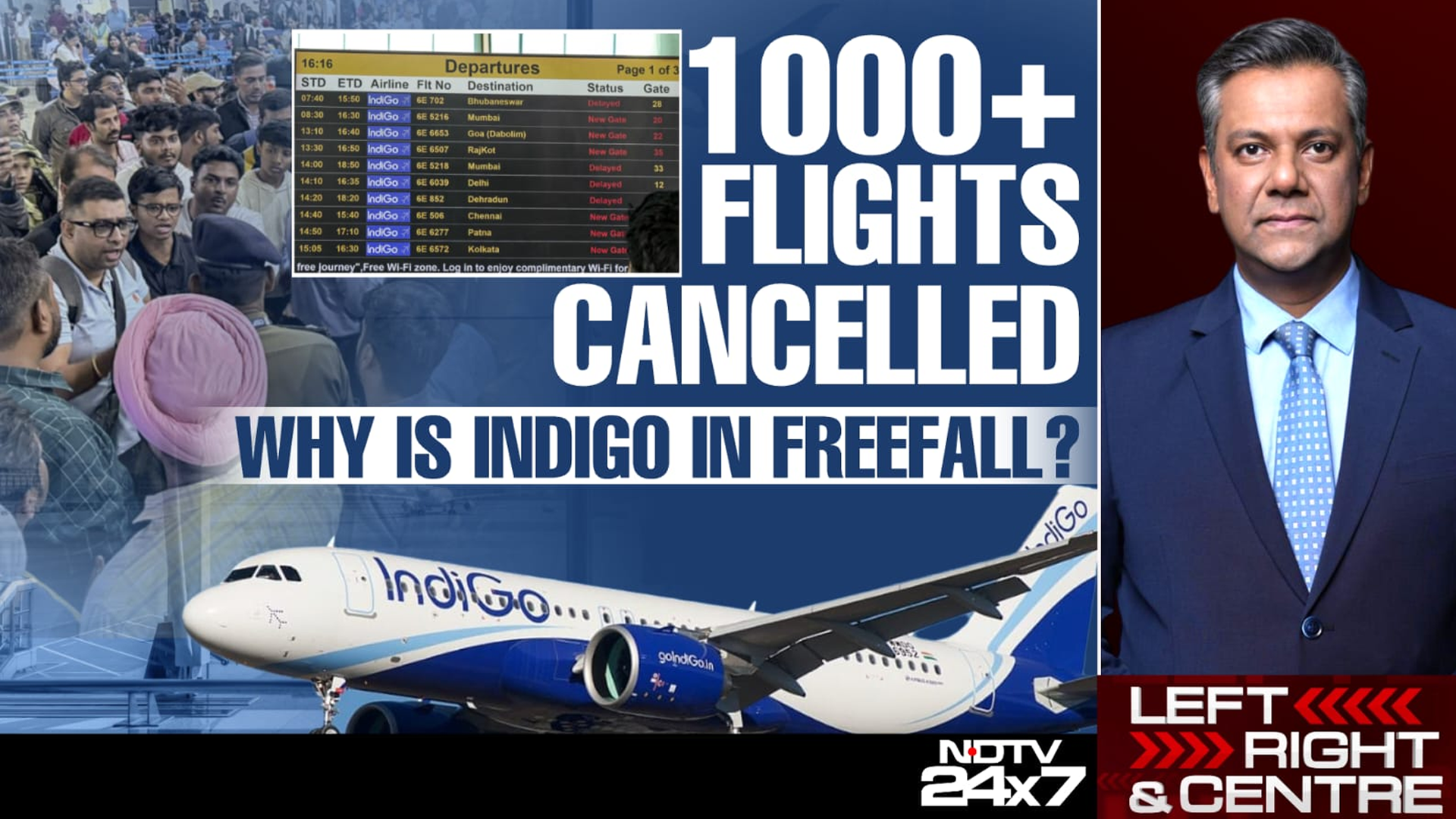 1000+ Flights Cancelled: Why Is IndiGo In Freefall?