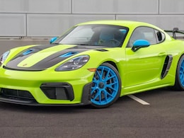 This Porsche Cayman GT4 RS With Bright Colours Is Someone's Dream Spec