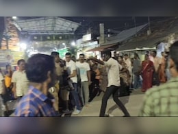 Man Attempts To Attack Cop With Knife In Tamil Nadu, Video Goes Viral