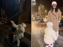 प्रियंका चोपड़ा 2025 के आखिरी हफ्ते में न्यूयॉर्क के स्नोफॉल में बेटी मालती संग करती दिखीं मस्ती