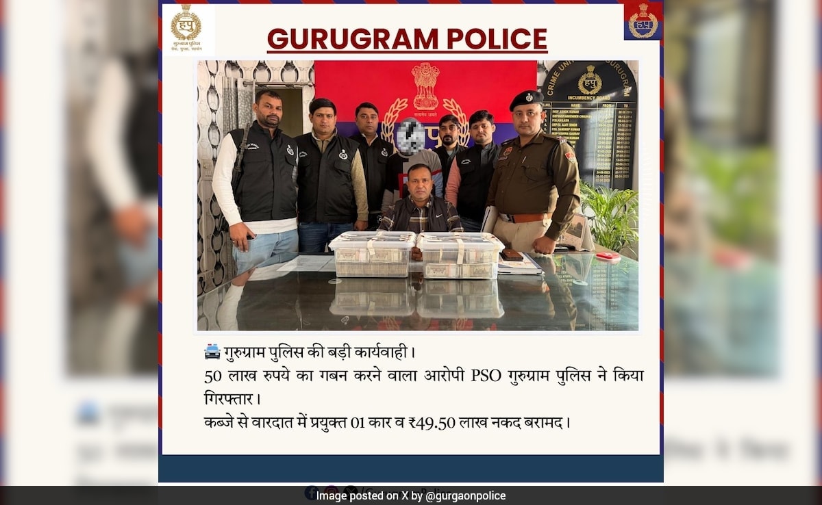 Gurugram Wine Shop Owner's Bodyguard Flees With Rs 50 Lakh, Arrested