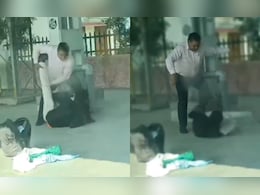 Ujjain Railway Cop Thrashes Man With Disabilities For Sleeping On Train Platform