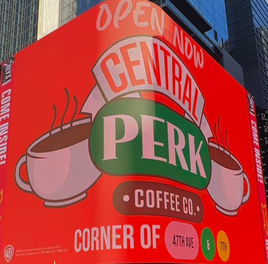 New 'Central Perk Coffeehouse' Inspired By Friends Debuts In New York