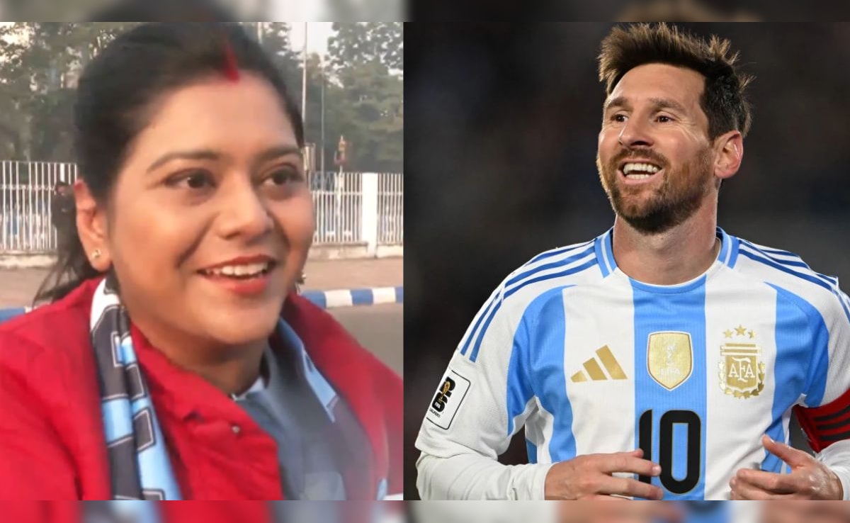 Newlywed Couple Cancels Honeymoon To See Lionel Messi During Kolkata "GOAT Tour"