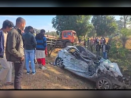 Big Accident: तेज रफ्तार कार की ट्रेलर से जोरदार टक्कर, गाड़ी के अंदर ही पांच लोगों की दर्दनाक मौत