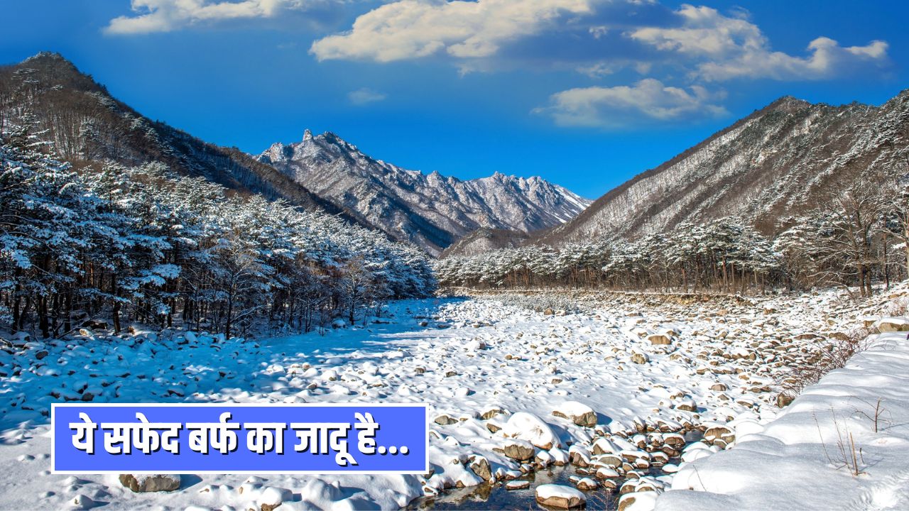 लेह-लद्दाख से लेकर जम्&zwj;मू-कश्&zwj;मीर में हुई मौसम की पहली बर्फबारी, सफेद चादर से ढके पहाड़, यहां देखें खूबसूरत फोटोज