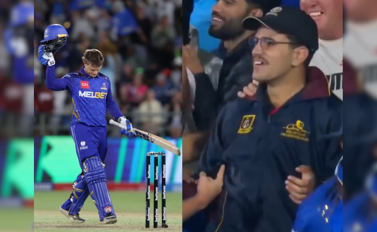 Fan Gets Rs 1.07 Crore For Taking MI Star Ryan Rickeltons One-Handed Catch In SA20 Contest vs Durbans Super Giants