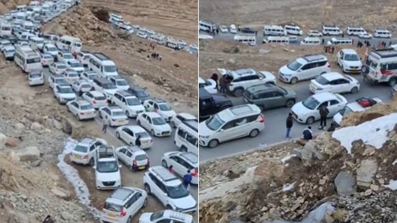 प्रदूषण से बचने के लिए भाग रहे पहाड़, यहां गला चोक, वहां रास्ते जाम