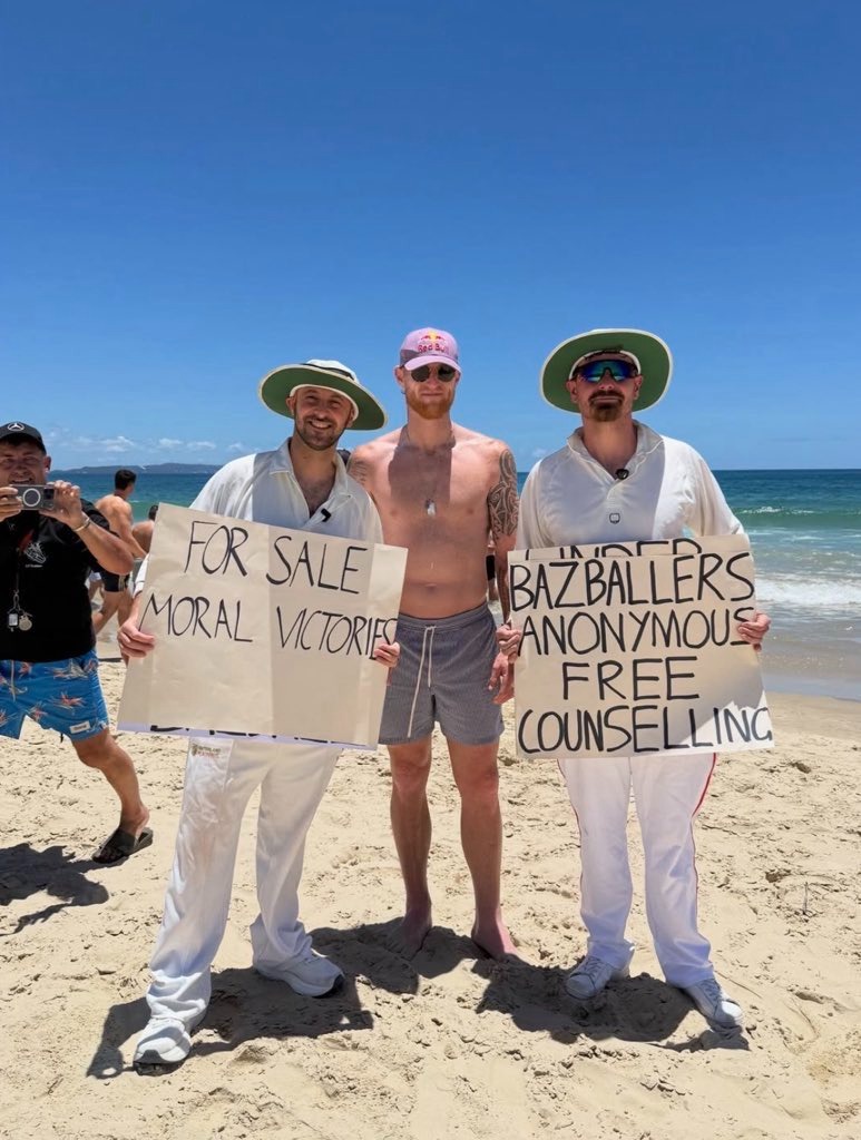 "Ben Stokes And England Sink Beers": Media In Meltdown Over Ashes Break