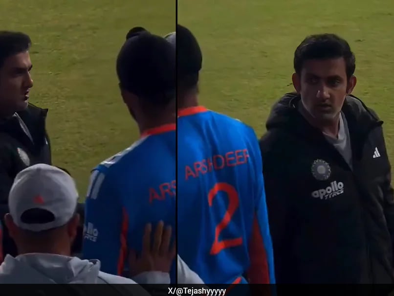 Watch: Gambhir's Intense Handshakes With Indian Players Stir Internet
