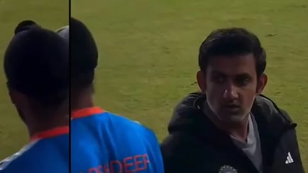 Watch: Gambhir's Intense Handshakes With Indian Players Stir Internet