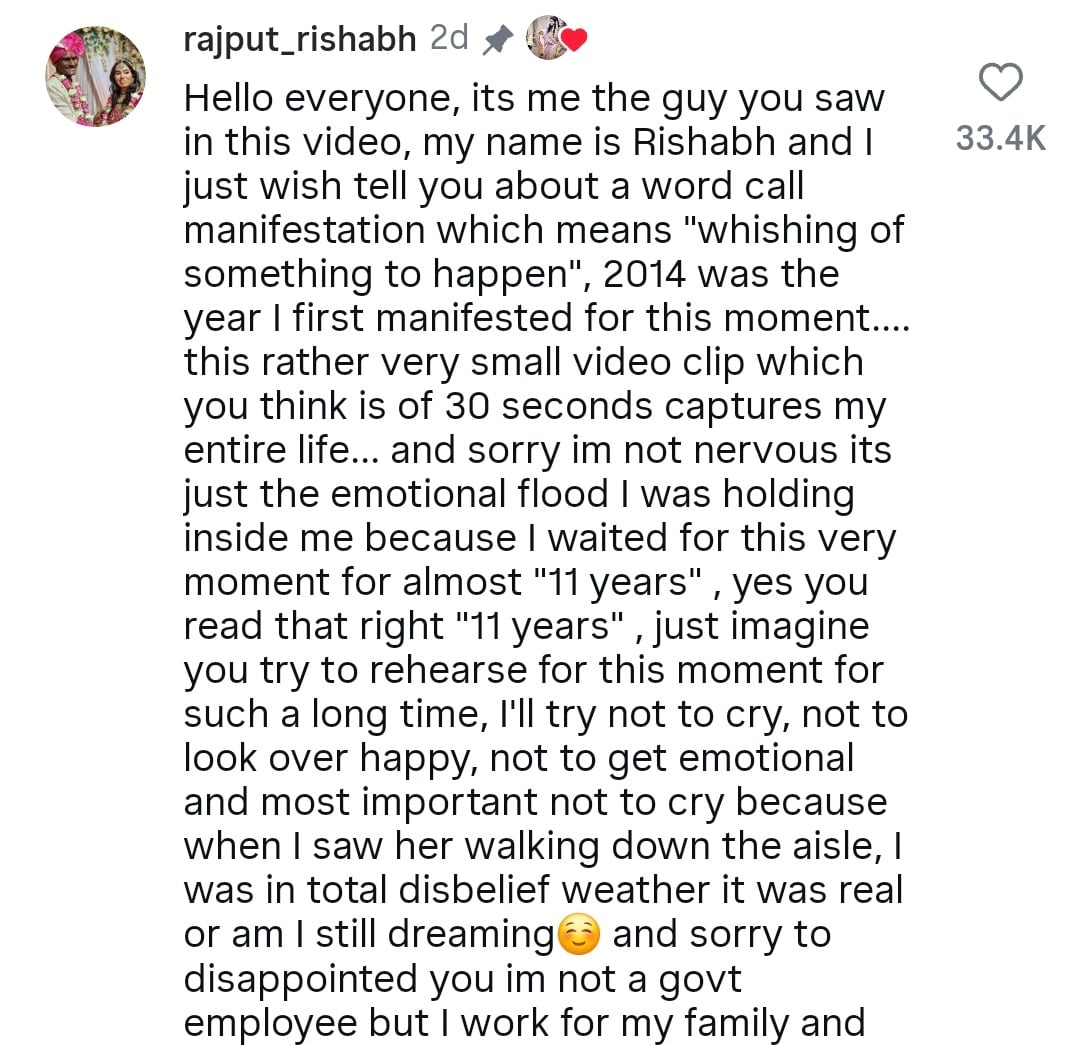 Viral Dulha Dulhan Story Rishabh Rajput Sonali Chauksey Viral Dulha Dulhan Story Rishabh Rajput Sonali Chauksey