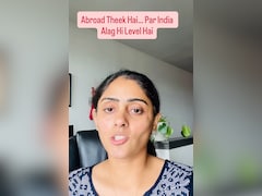 इंडिया का लेवल ही अलग है...अमेरिका आकर पगला गई लड़की, क्यों याद आने लगा भारत