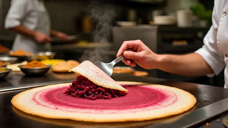 चकुंदर का जूस और चाट तो सभी ने खाया होगा, एक बार ट्राई करें बीटरूट डोसा, नोट करें रेसिपी