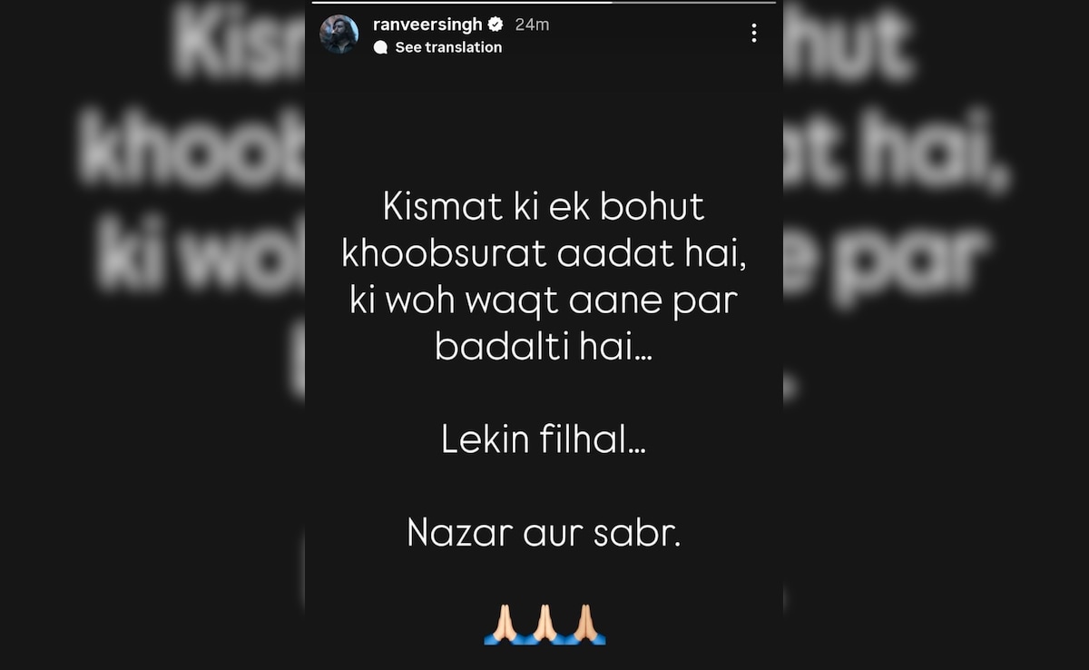 Amid Dhurandhar’s Massive Success, Ranveer Singh Recalls How Destiny Works: ‘Kismat Ki Ek Bohut Khoobsurat Aadat Hai…’