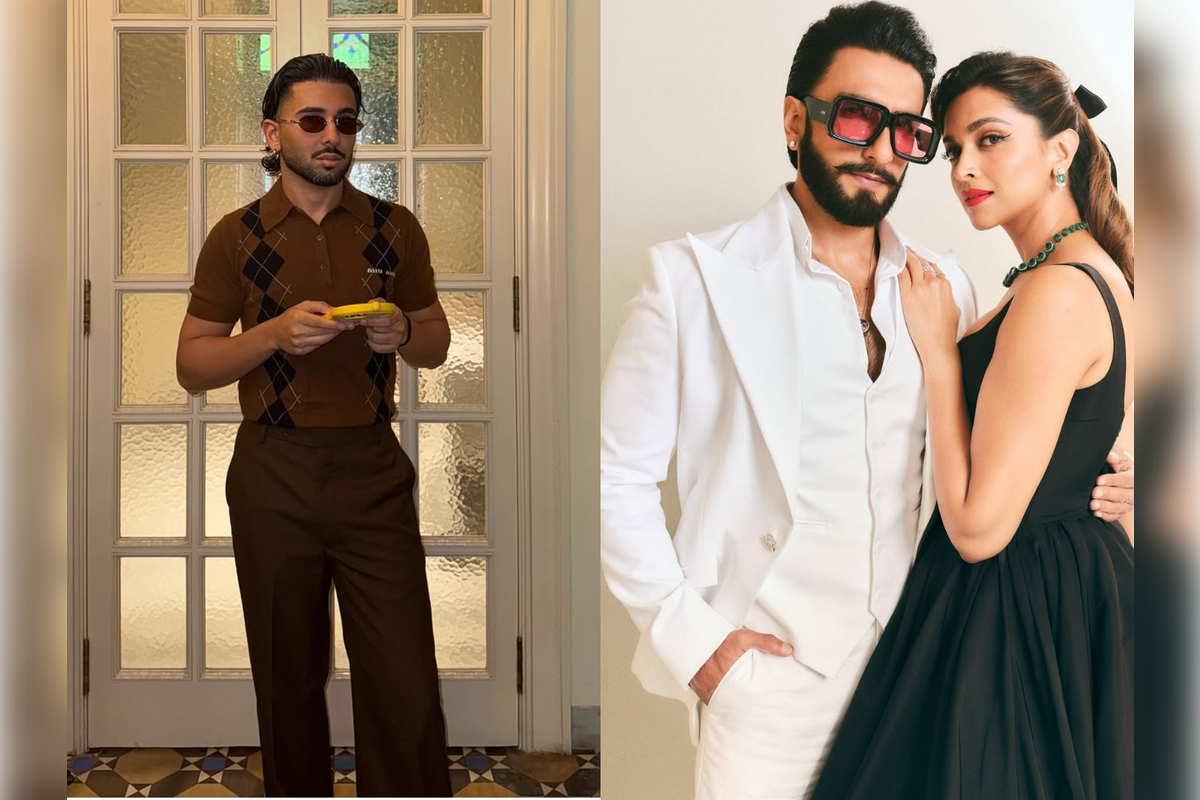 Deepika Padukone Strikes Orry's Signature Pose with Ranveer Singh at Goa Wedding
