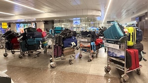 Piles Of Suitcases, Passenger Chaos As IndiGo Cancels Record 500 Flights