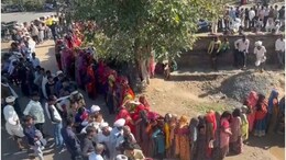 खाद-बीज की किल्लत के बीच सलूंबर से सामने आई ये तस्वीर, लंबी कतारों में खड़े किसानों का फूटा गुस्सा