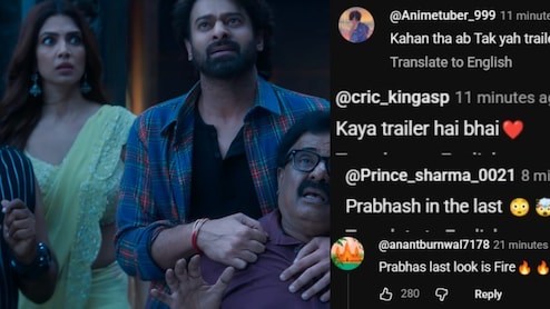 'द राजा साब' ट्रेलर 2.0 को देख फैंस बोले- 'प्रभास का आखिरी लुक..'